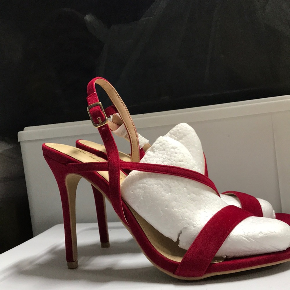 New Red high sandals